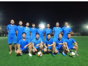 V9 tổ chức giải bóng đá