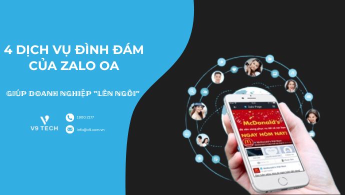 4 tiện ích Zalo OA giúp doanh nghiệp kinh doanh online hiệu quả 1 cac dich vu zalo oa