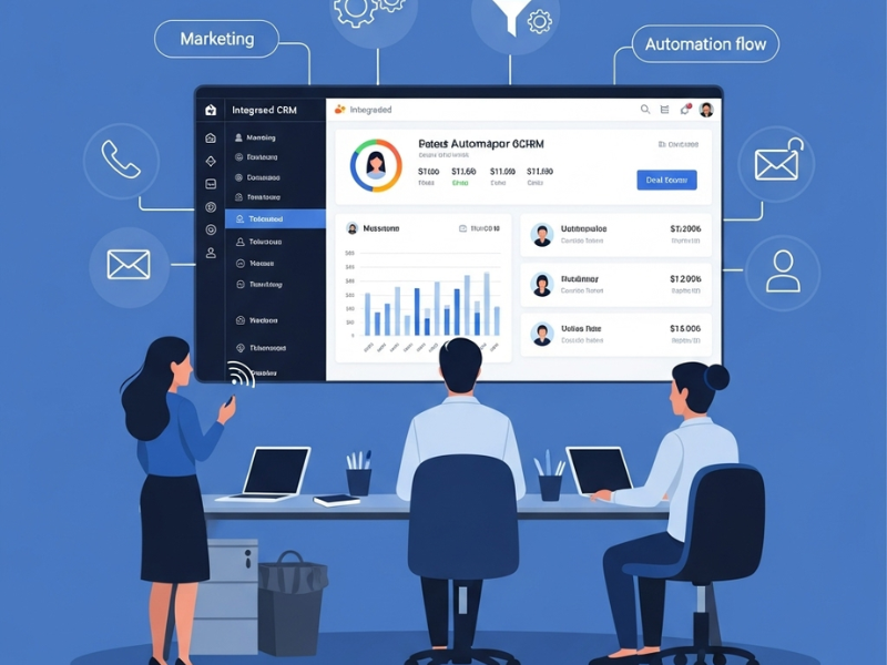 CRM tích hợp Telesale & Marketing Automation