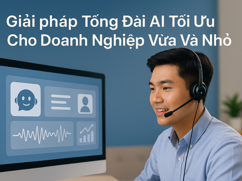 Giải pháp tổng đài AI cho doanh nghiệp vừa và nhỏ
