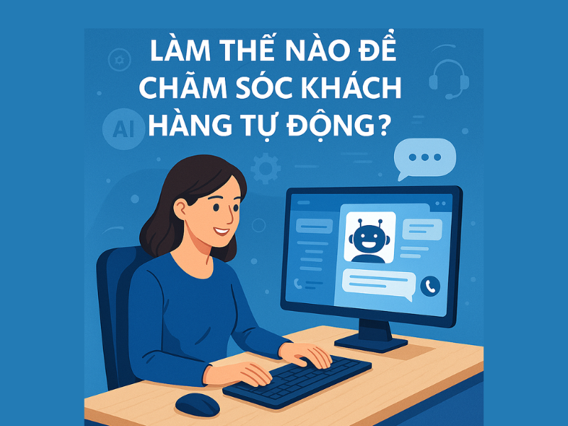 Làm thế nào để chăm sóc khách hàng tự động