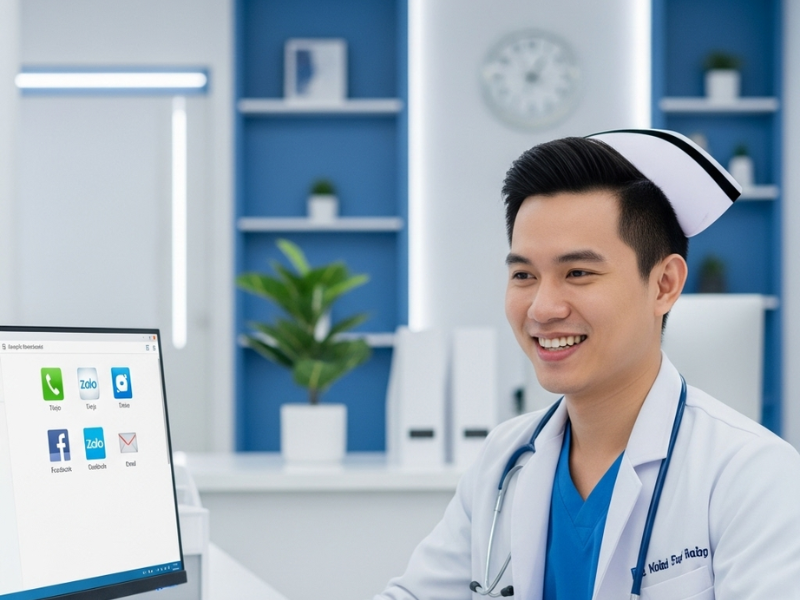 Tổng đài đa kênh cho bệnh viện và y tế