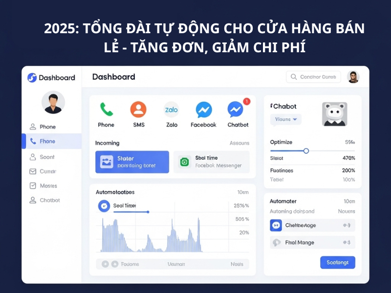 Tổng đài tự động cho cửa hàng bán lẻ