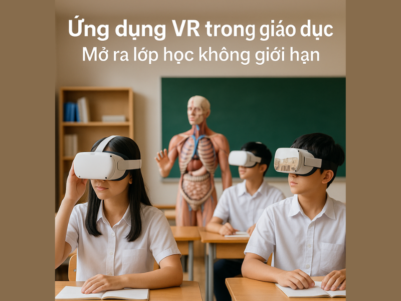 Ứng dụng VR trong giáo dục