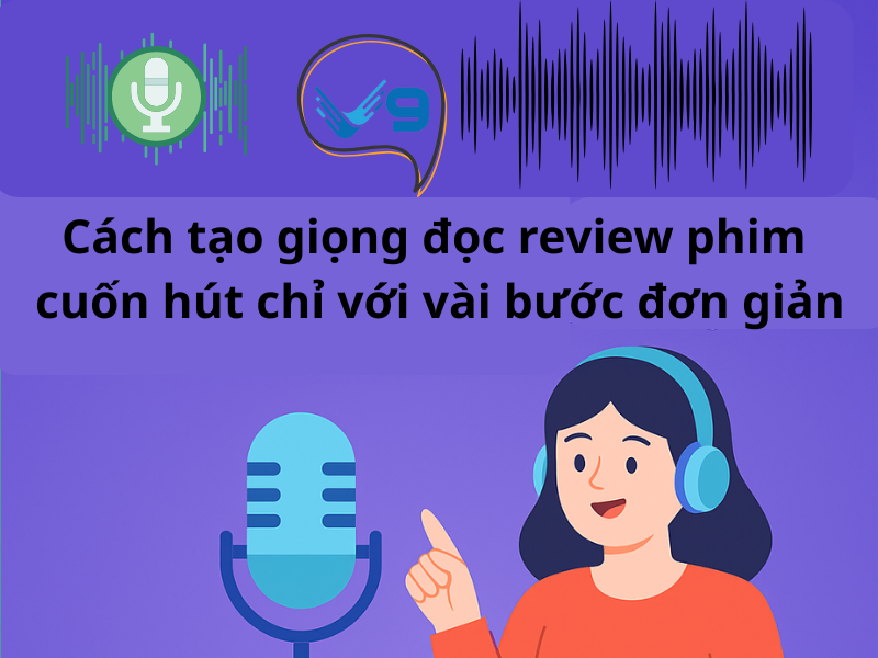 Cách tạo giọng đọc review phim